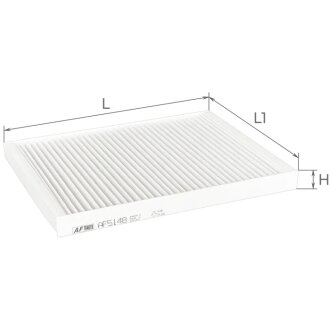 ЭФ воздушный салон (HYUNDAI Elantra) ALPHA FILTER AF5148