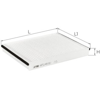 Фильтр салона MB C-Klasse W205, A205, C205, S205 14-, E-Klasse 16-, G-Klasse 18-, M-Klasse 11-, GLC 15-, GLE 15- Альфа ALPHA FILTER AF5149