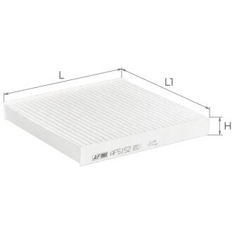 Фильтр салона ALPHA FILTER AF5152
