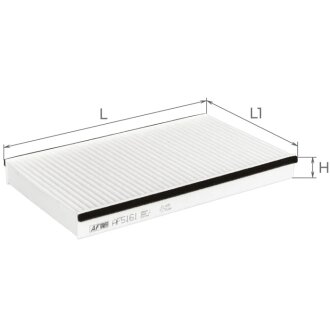 Фильтр салона ALPHA FILTER AF5161