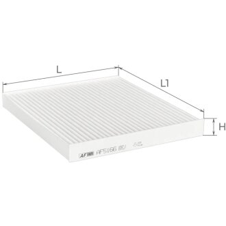 ЭФ воздушный салон ALPHA FILTER AF5166