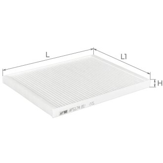 Фильтр салона ALPHA FILTER AF5174