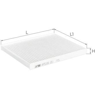 Фильтр салона Hyundai ix20 1,4-1,6L/1,6Crdi 10-/ Kia Venga 1,4-1,6L/1,6Crdi 10- Альфа ALPHA FILTER AF5181