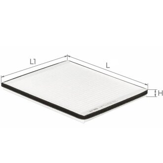 Фильтр салона Opel Agila 1,0-1,2L/1,3D 03-08 / Subaru Justy 1,3D/1,3-1,5L 03- / Suzuki Ignis 1,3-1,5L 03-, Wagon R+ 1,0-1,3L 03- Альфа ALPHA FILTER AF5182