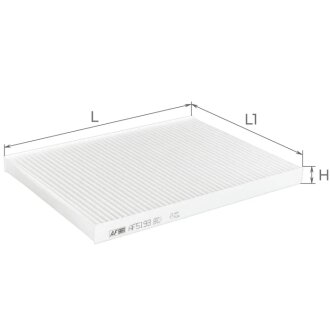 Фильтр салона ALPHA FILTER AF5193