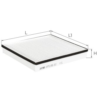 ЭФ воздушный салон ALPHA FILTER AF5196