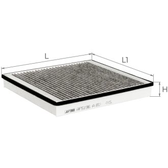 ЭФ воздушный салон ALPHA FILTER AF5196A
