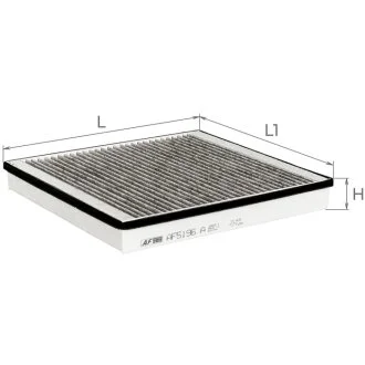 ЕФ повітряний салону ALPHA FILTER AF5196A