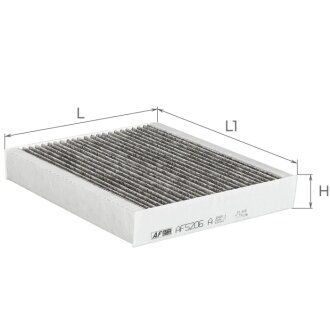 Фильтр салона ALPHA FILTER AF5206A