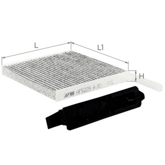 Фильтр салона DACIA Duster I, Sandero, Logan/ RENAULT Duster I, Sandero, Twingo II, Wind, Modus, Clio III Альфа ALPHA FILTER AF5229A