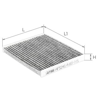 ЭФ воздушный салон ALPHA FILTER AF5241A