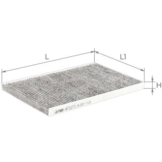 Фільтр салону ALPHA FILTER AF5271A