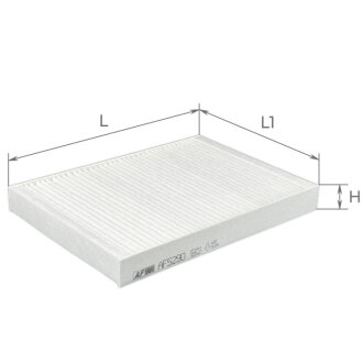 ЕФ повітряний салону (CHRYSLER 300 C; DODGE Challenger, Charger; LANCIA Thema II) ALPHA FILTER AF5290