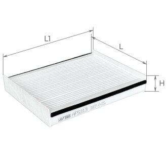 ЭФ воздушный салон (FORD USA F-150, F-250, F-450, F-550, F-600, F-650) ALPHA FILTER AF5313