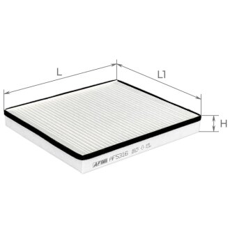 ЭФ воздушный салон (HYUNDAI Equus, Genesis; KIA Stinger) ALPHA FILTER AF5316