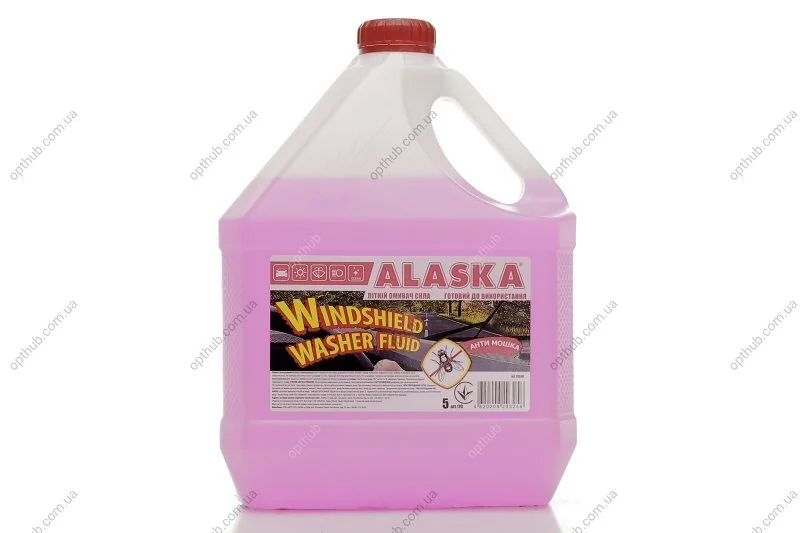 Омивач скла літній АLASKA червоний 5 (4,1 кг) АЛЯSКА 170 (фото 1)