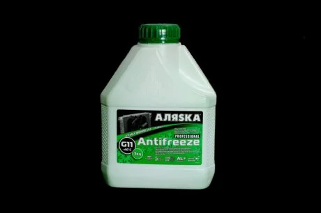 Антифриз Аляска ANTIFREEZE-40 (зеленый) Канистра 1л/0,98кг АЛЯSКА 5063