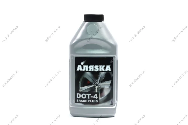 Жидкость тормозов. DOT4 (серебро) 390г АЛЯSКА 5437 (фото 1)