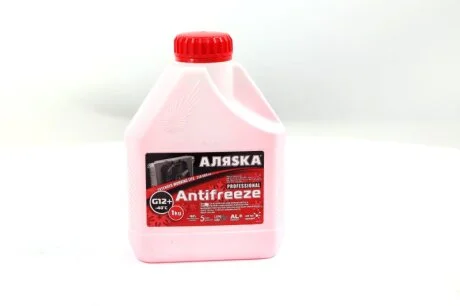 Антифриз Аляска ANTIFREEZE-40 (красный) Канистра 1л/0,98кг АЛЯSКА 5524