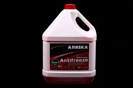 Антифриз Аляsка ANTIFREEZE-40 (красный) Канистра 10л/9,83кг АЛЯSКА 5528