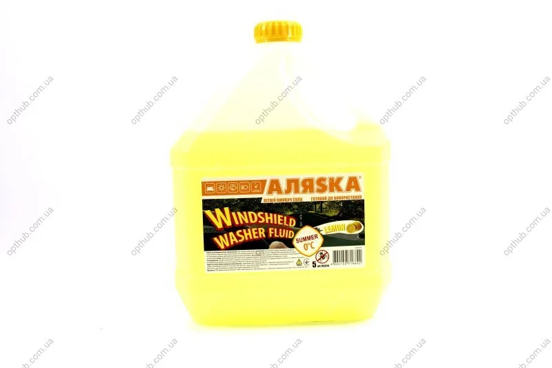 Омыватель стекла летний Aляска "Lemon" 5л АЛЯSКА 702014 (фото 1)