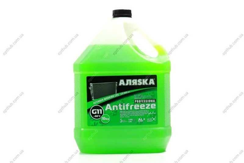 Антифриз ANTIFREEZE-30 (зеленый) 10кг C.I.U АЛЯSКА 9009 (фото 1)