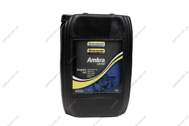 Масло моторне UNITEK 10W-40 (API CJ-4/CH-4) каністра 20л (Petronas) AMBRA 74664RH1EU (фото 1)