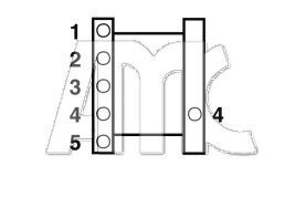 Розподільний вал Renault Kangoo/Trafic 1.9 dCi 00- UA63 AMC 666832
