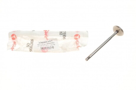 Клапан (випуск) Opel Astra F/G/Vectra A/B 1.8 16V/2.0 16V 92-05 (27.5x6x100.7) (азотовані) UA63 AMP PCHE034-A-0-N