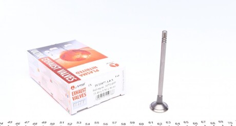 Клапан (випуск) Citroen Berlingo/Peugeot Partner 1.6HDi 16V 06- (23.4x5.5x96.6) (азотований UA63 AMP PCIT077-A-0-N