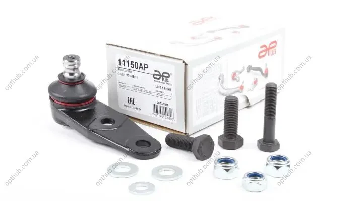 Опора кульова передня нижня Renault Kangoo (97-), Megane (96-), Clio (91-), Scenic (99-) APPLUS APLUS 11150AP (фото 1)