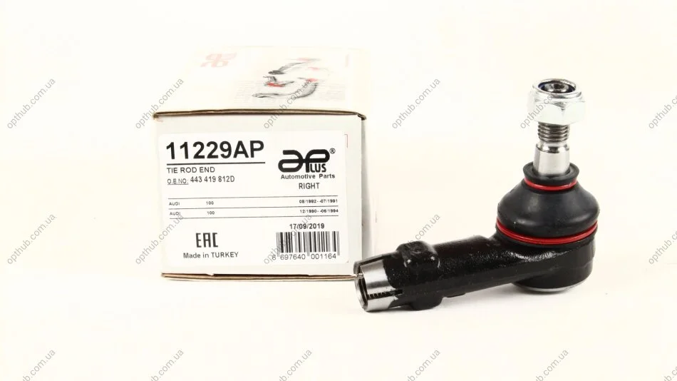 Наконечник рульової правий AUDI 200 Avant (44, 44Q) 83-91 APPLUS APLUS 11229AP (фото 1)