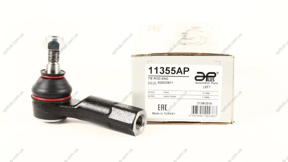 Наконечник рульової передній лівий Seat Ibiza (03-) / Skoda Fabia (99-) / VW Polo (03-) APPLUS APLUS 11355AP (фото 1)