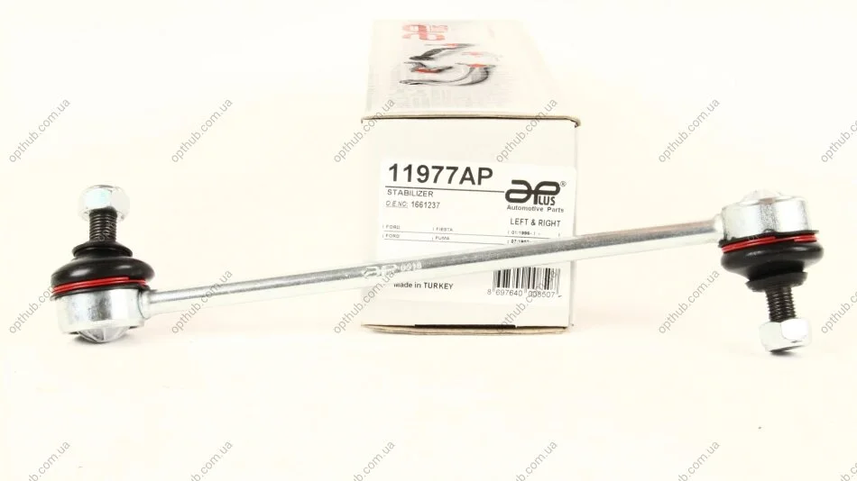 Стійка стабілізатора передня Ford Focus (99-), Fiesta (95-), KA (01-) APPLUS APLUS 11977AP (фото 1)