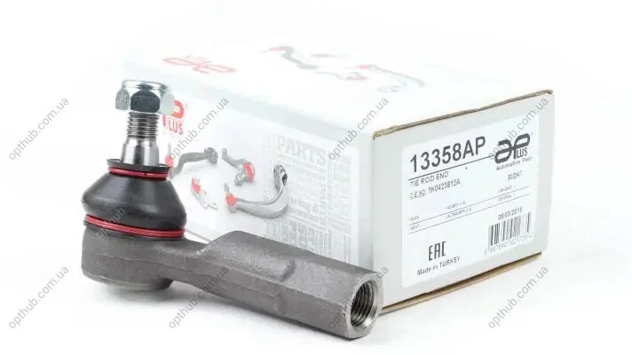 Наконечник рульової правий Audi A3, Q3 / Skoda Octavia, Kodiaq, Karoq,Yeti / VW Golf, Jetta, Passat (03-) APPLUS APLUS 13358AP (фото 1)