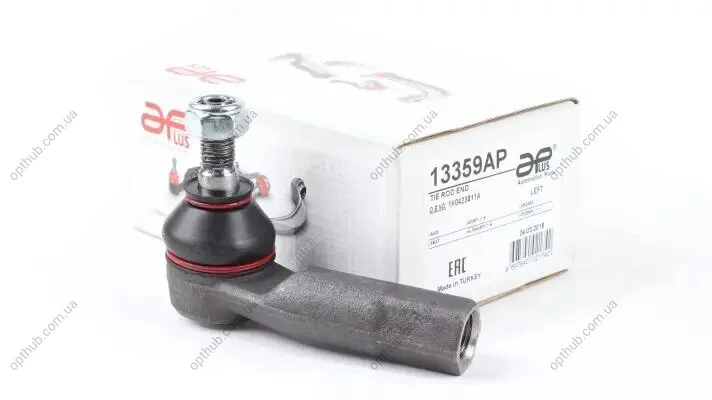 Наконечник рульової пер лівий Audi A3, Q3 / Skoda Octavia, Kodiaq, Karoq,Passat,Yeti / VW Golf, Jetta (03-) APPLUS APLUS 13359AP (фото 1)