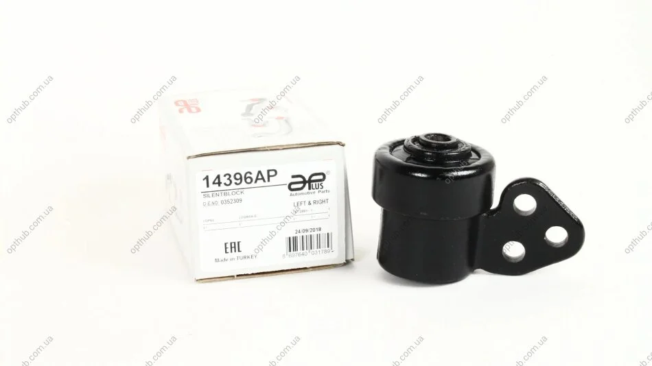 Сайлентблок важеля переднього Opel Corsa (00-), Combo (01-), Meriva (03-) APPLUS APLUS 14396AP (фото 1)