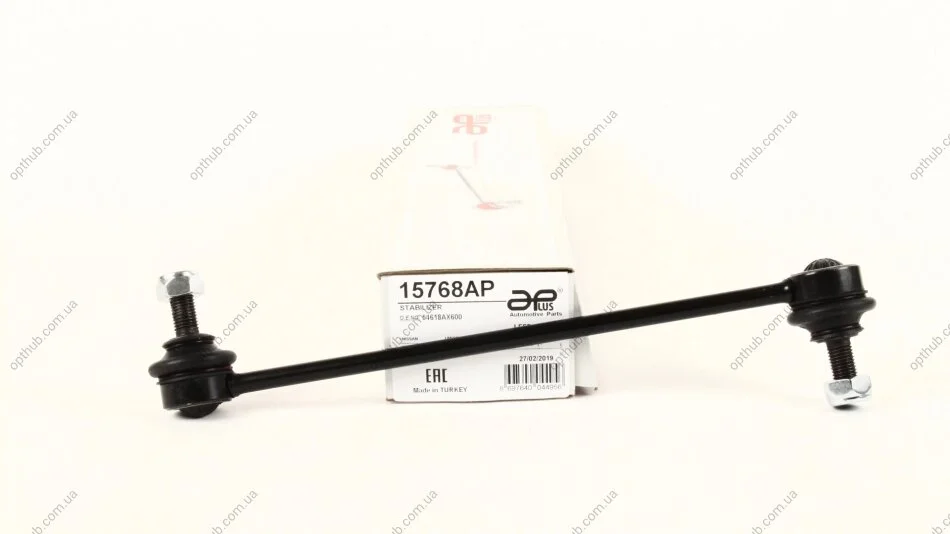 Стійка стабілізатора передн нижн Nissan Tiida, Note (06-), Micra (05-)/Renault Clio (05-) APPLUS APLUS 15768AP (фото 1)
