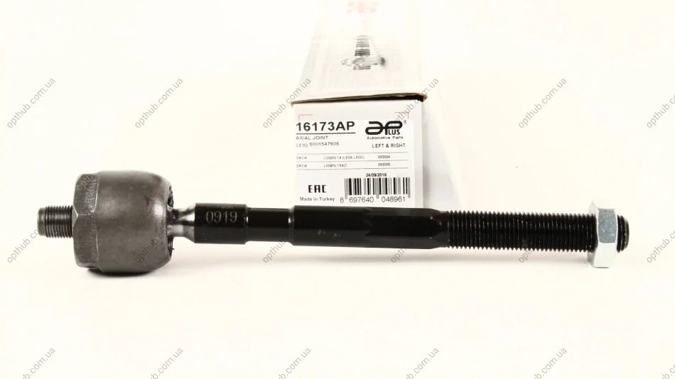 Рульова тяга передня нижня Renault Logan (04-), MCV (07-), Sandero (08-) APPLUS APLUS 16173AP (фото 1)