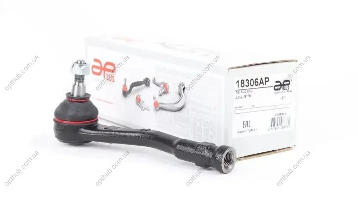 Наконечник рульової передній лівий Citroen C4, DS4, Berlingo (06-) / Peugeot 308, 3008, 5008, Partner (07-) APPLUS APLUS 18306AP (фото 1)