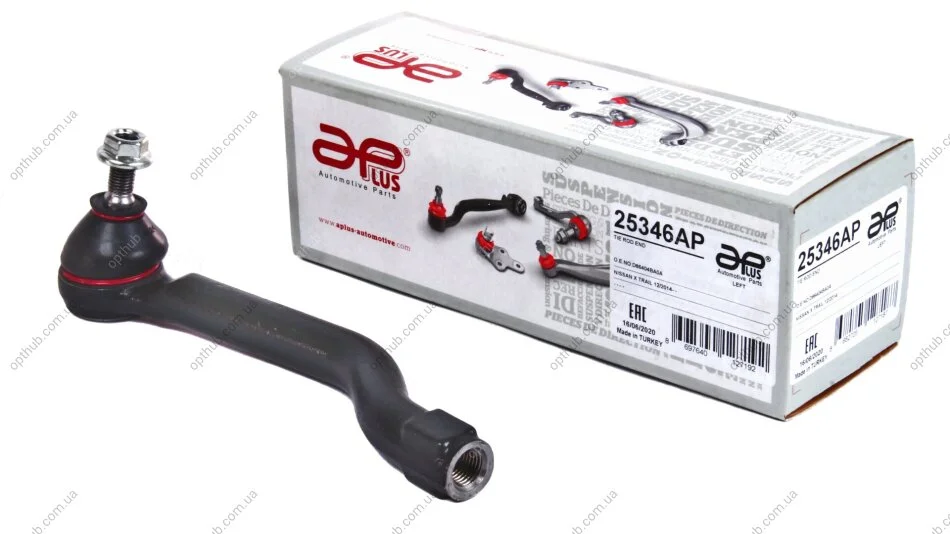 Наконечник рулевой левый Nissan X-Trail (14-), Rogue (15-) APPLUS APLUS 25346AP (фото 1)
