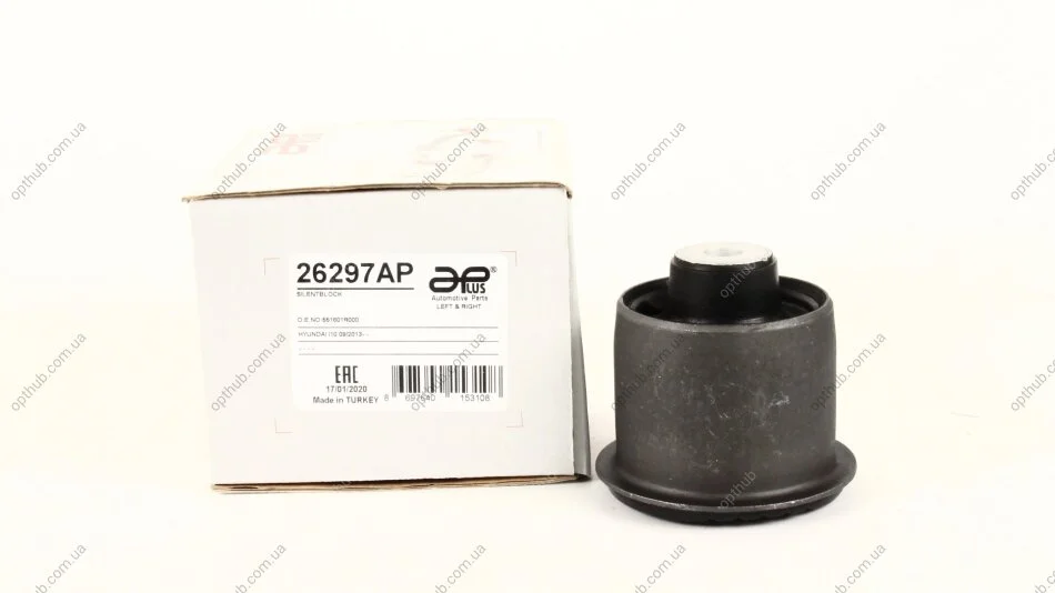 Сайлентблок балки задн Hyundai i10 (13-) APPLUS APLUS 26297AP (фото 1)