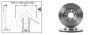 Диск гальмівний передній (кратно 2) FIAT DOBLO Фургон/мінівен (119_,223_) (03/01-) APPLUS APLUS 61263AP (фото 1)