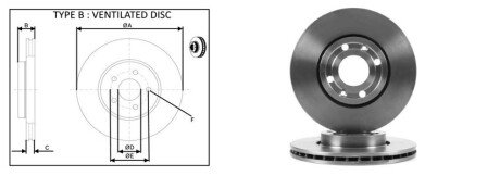 Диск гальмівний передній (кратно 2) NISSAN TIIDA Хетчбек (C11) (05/04-12/13) APPLUS APLUS 61274AP