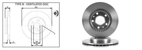 Диск гальмівний передній (кратно 2) DACIA DUSTER II (HM) (10/17-) APPLUS APLUS 61588AP