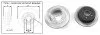 Диск гальмівний задній (кратно 2) TOYOTA CAMRY седан (_V5_) (09/11-) APPLUS APLUS 61675AP (фото 1)