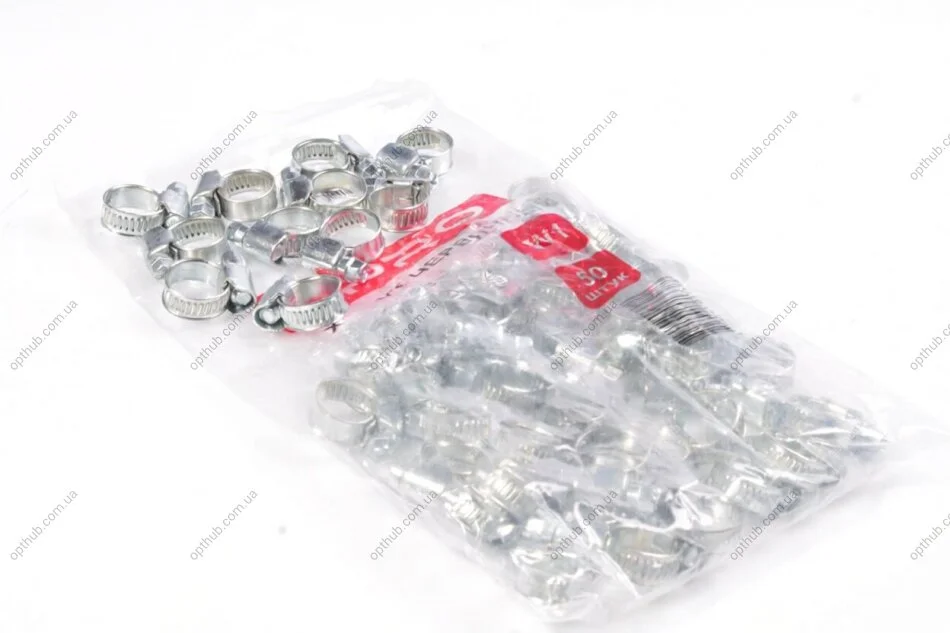 Хомут червячный 10-16/9 W1 (компл.50шт) (произ-во,Турция) APRO R10-16 (фото 1)