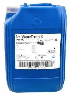 Масло моторное SuperTronic K 5W-30 20л. SUPERTRONIC K 5W-30 20L ARAL 5W30 SU TR K 20L