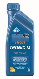 Масла моторные HighTronic M 5W-40 1л HIGHTRONIC M 5W-40 12X1L ARAL 5W40 HI TR M 1L
