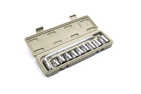 Набор головок и бит 10 ед., квадрат 1/2 CR-V ARMER ARM-B0003